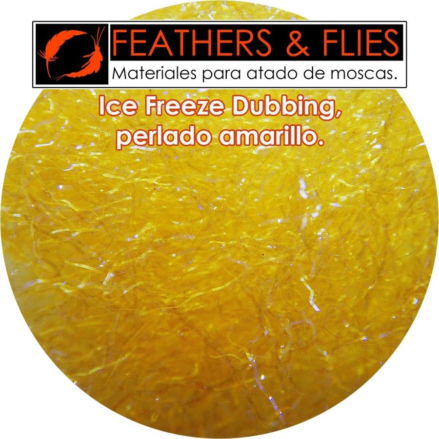 material de atado de moscas dubb ice freeze feathers n flies