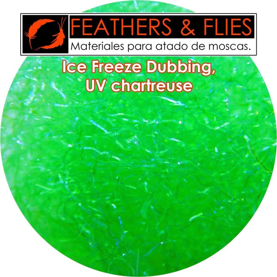 material de atado de moscas dubb ice freeze feathers n flies